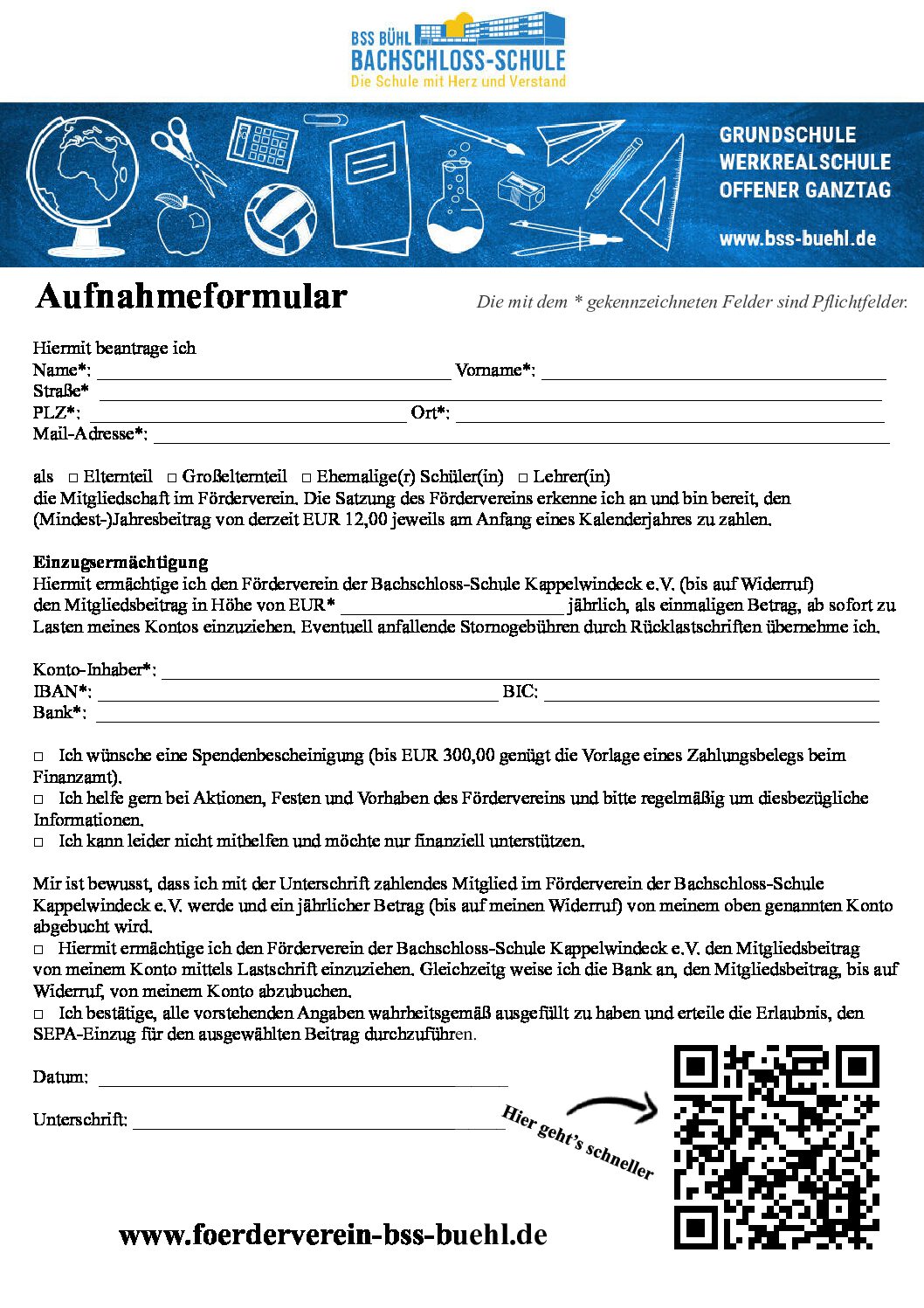 Anmeldeformular Print 2022